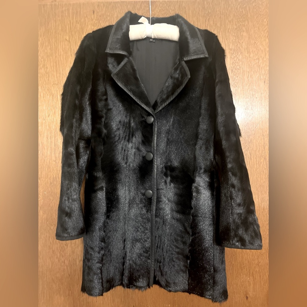 Theory Goat Fur Coat